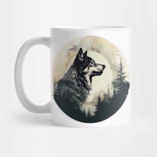 Alpha Aesthetics: The Lone Wolf Vibe Mug